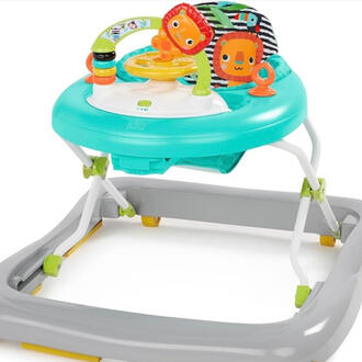 Baby walkers, Jumperoos and other bouncers including bouncing and rocking seats.